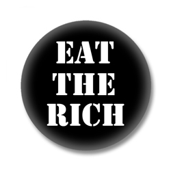Punk Button - Eat the rich