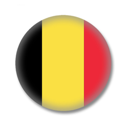 Belgien Button