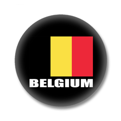 Belgien Flagge Ansteckbutton