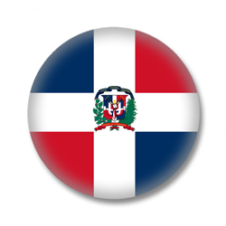 Dominikanische Republik Button