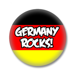 Deutschland Button - Germany Rocks