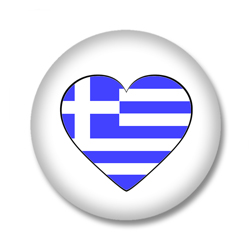 Griechenland Ansteckbutton