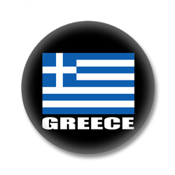 Griechenland Flagge Ansteckbutton