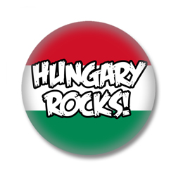 Ungarn Button - Hungary Rocks