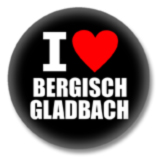 I love Bergisch Gladbach Button