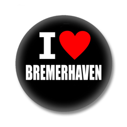 I love Bremerhaven Button