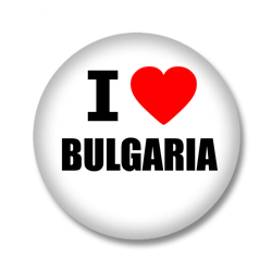 Bulgarien Button - I love Bulgaria