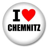 I love Chemnitz Ansteckbutton