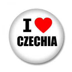 Tschechien Button - I love Czechia