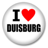 I love Duisburg Ansteckbutton