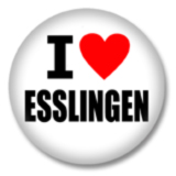 I love Esslingen Ansteckbutton