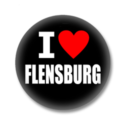 I love Flensburg Button