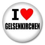 I love Gelsenkirchen Ansteckbutton