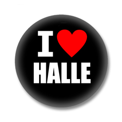 I love Halle Button
