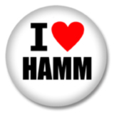 I love Hamm Ansteckbutton