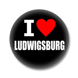I love Ludwigsburg Button