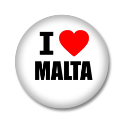 Malta Button - I love Malta Button