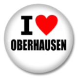 I love Oberhausen Ansteckbutton