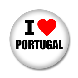 Portugal Button - I love Portugal
