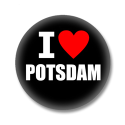 I love Potsdam Button