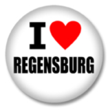 I love Regensburg Ansteckbutton