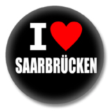 I love Saarbrücken Button
