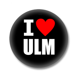 I love Ulm Button