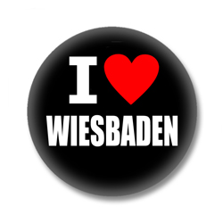 I love Wiesbaden Button