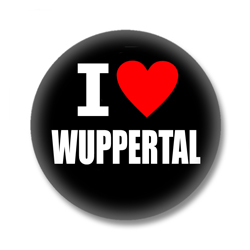 I love Wuppertal Button