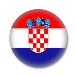 Kroatien Button