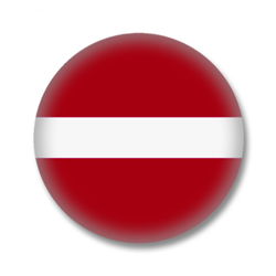 Lettland Button