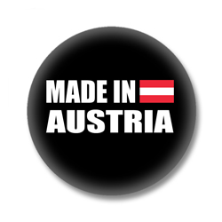 Österreich Button - Made in Austria