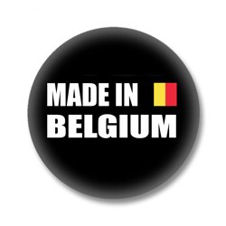 Belgien Button - Made in Belgium