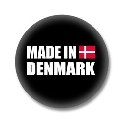 Dänemark Button - Made in Denmark