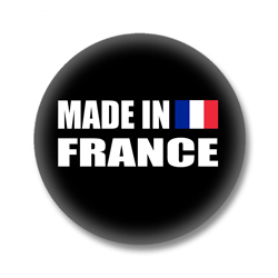 Frankreich Button - Made in France