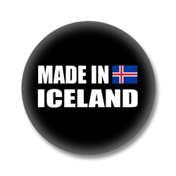 Island Button - Made in Iceland
