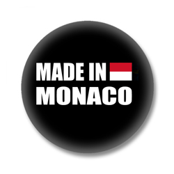 Monaco Button - Made in Monaco