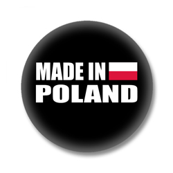 Polen Button - Made in Poland