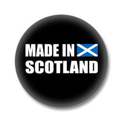 Schottland Button - Made in Scotland