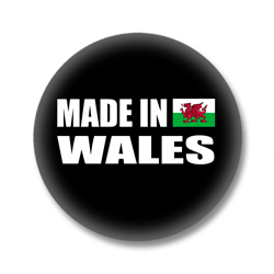 Wales Button - Made in Wales