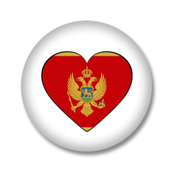 Montenegro Ansteckbutton