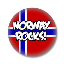 Norwegen Button - Norway Rocks