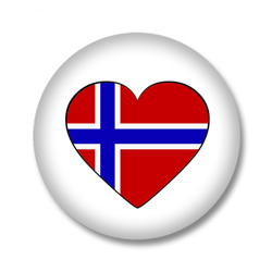 Norwegen Ansteckbutton
