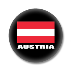 Österreich Flagge Ansteckbutton