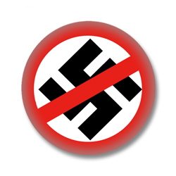 Gegen Nazis Button Badge / Ansteckbutton
