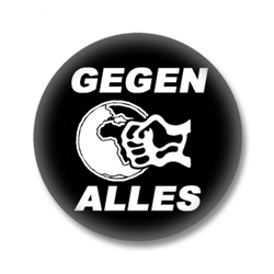 Gegen Alles Button Badge / Ansteckbutton