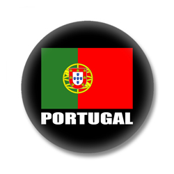 Portugal Flagge Ansteckbutton
