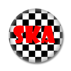 Ska Button Badge / Ansteckbutton