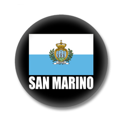 San Marino Flagge Ansteckbutton