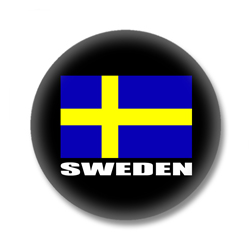 Schweden Flagge Ansteckbutton